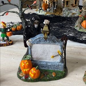 Halloween Tombstone Dry Erase customizable #Department 56